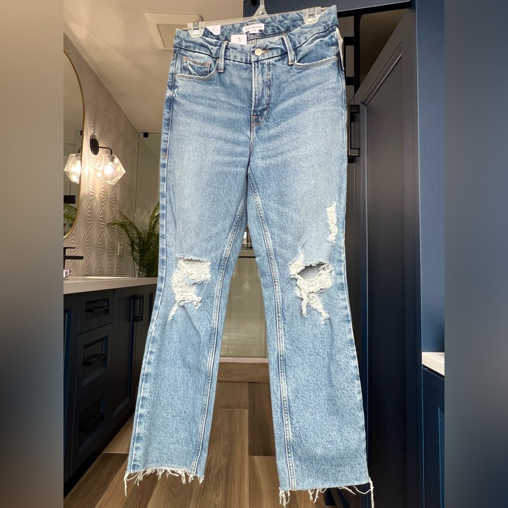 Good American Good Icon Crop Jeans - Picture 6 of 11